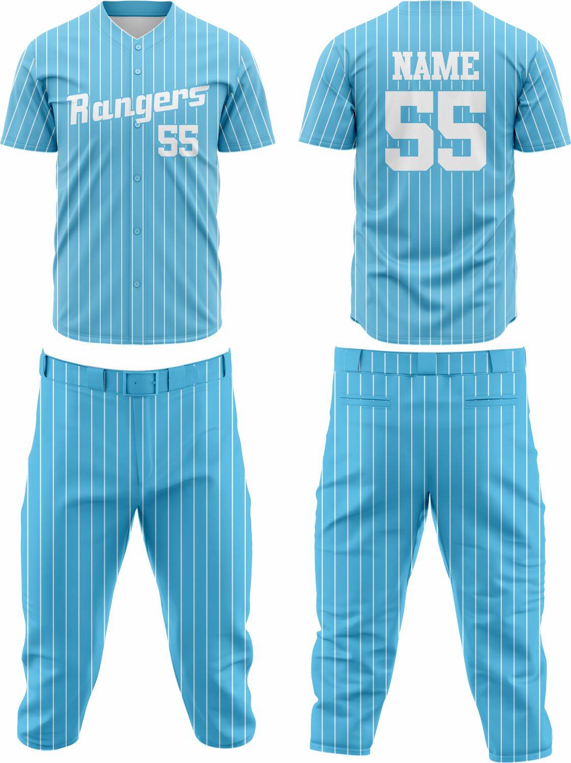 Baseball Team Uniform 63 – Custom & Breathable Performance Wear