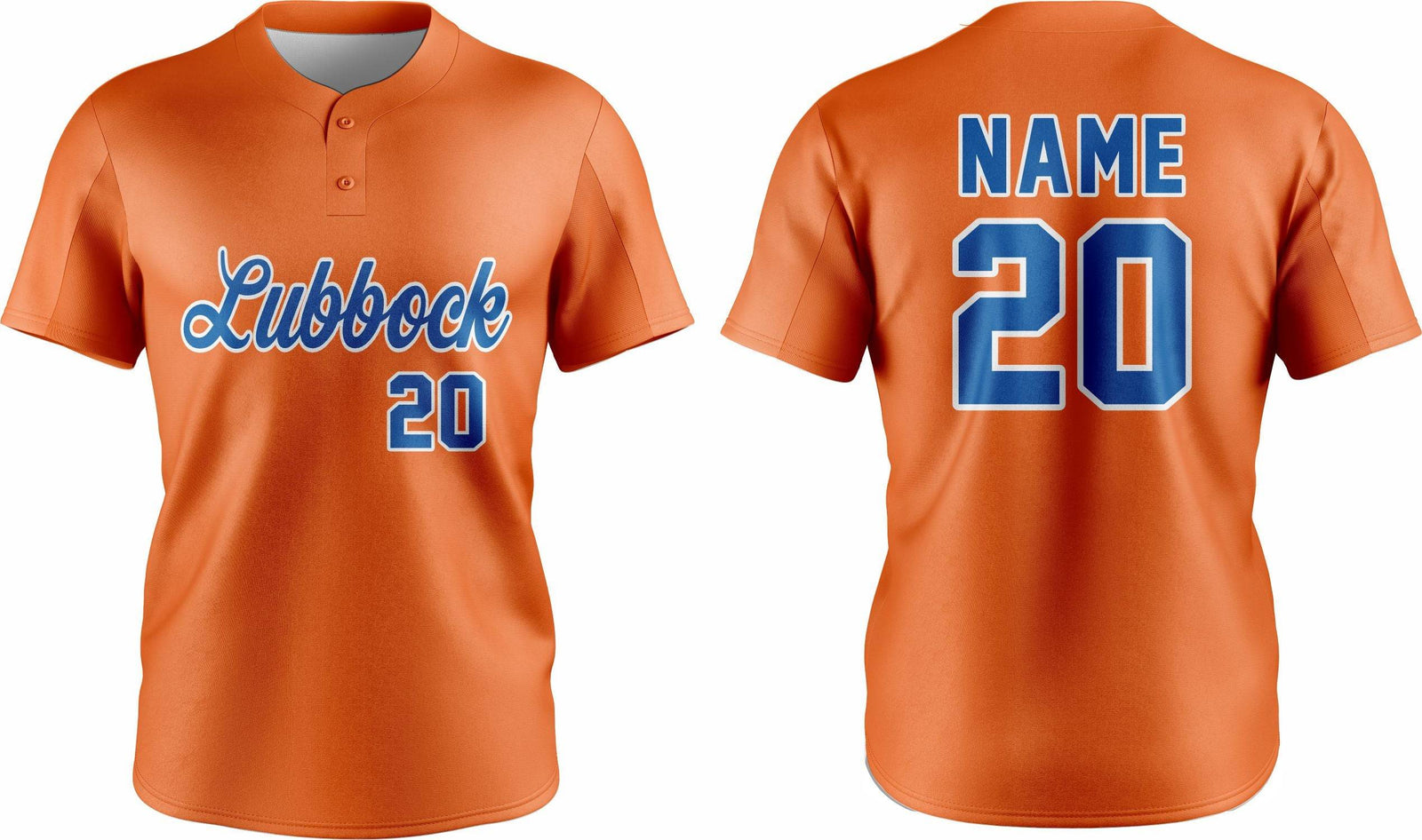Baseball Two Button Jersey 13 – Customizable Name & Number | Breathable & Comfortable Sportswear