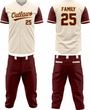 Baseball Team Uniform 62 – Custom & Breathable Performance Wear
