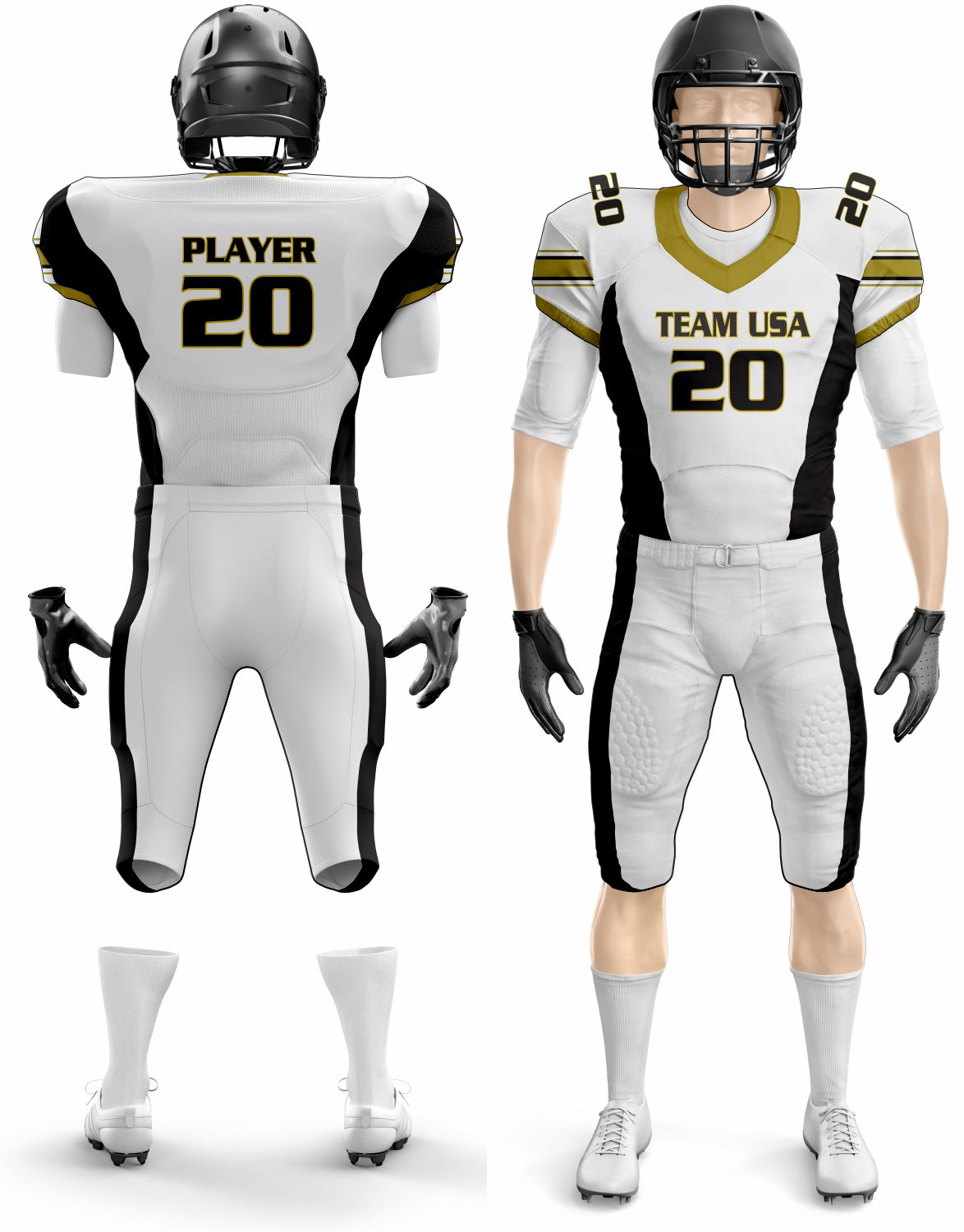 gear football equipment American Football Clothing 19 - American Football Gear