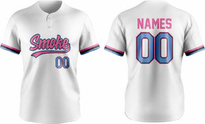 Baseball Two Button Jersey 06 – Customizable Name & Number | Breathable & Comfortable Sportswear - Team Concept Sports
