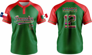 Baseball Two Button Jersey 07 – Customizable Name & Number | Breathable & Comfortable Sportswear - Team Concept Sports