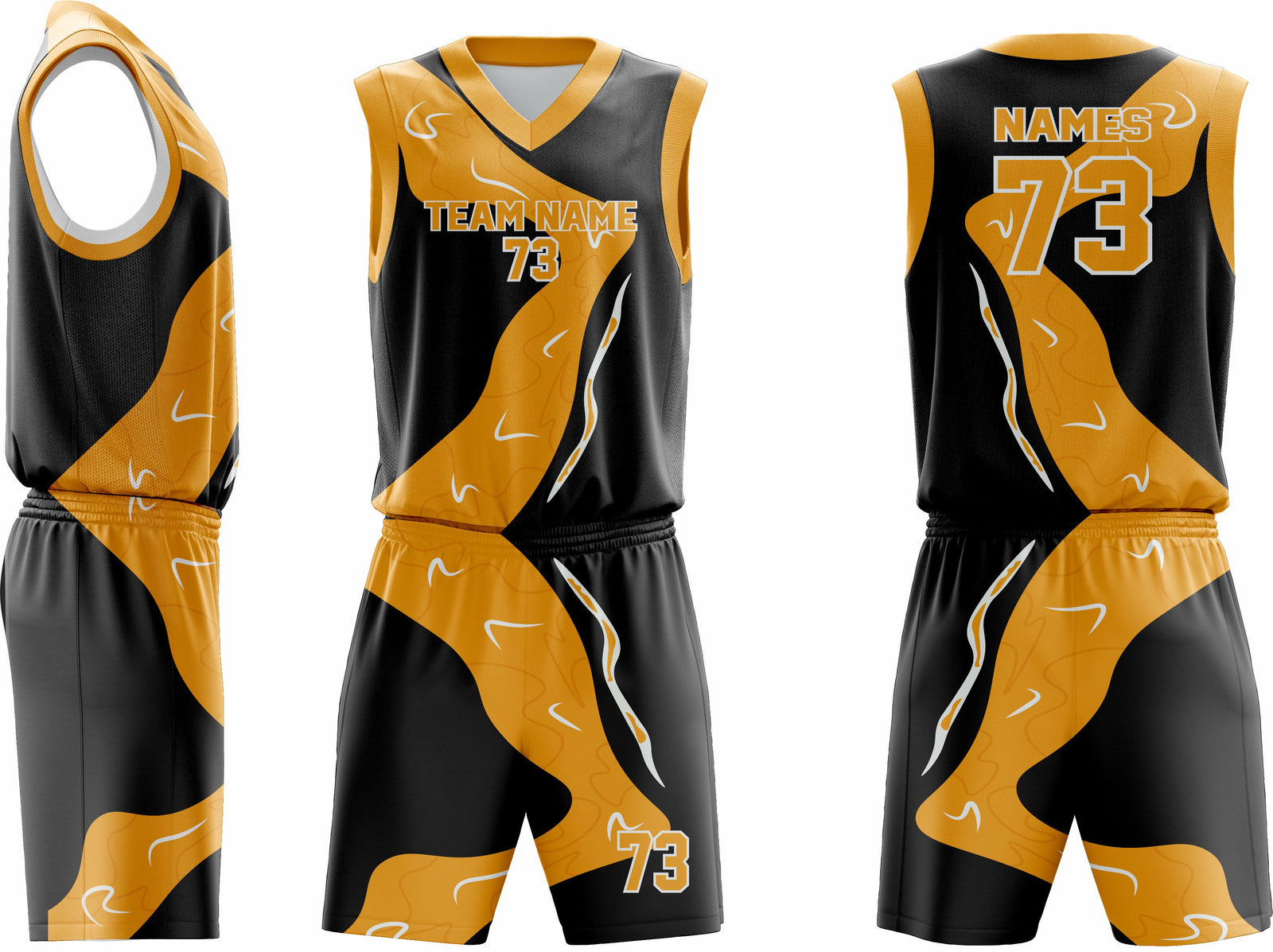 Custom Basketball Uniform 46 – Premium Team Jerseys & Shorts - Team Concept Sports