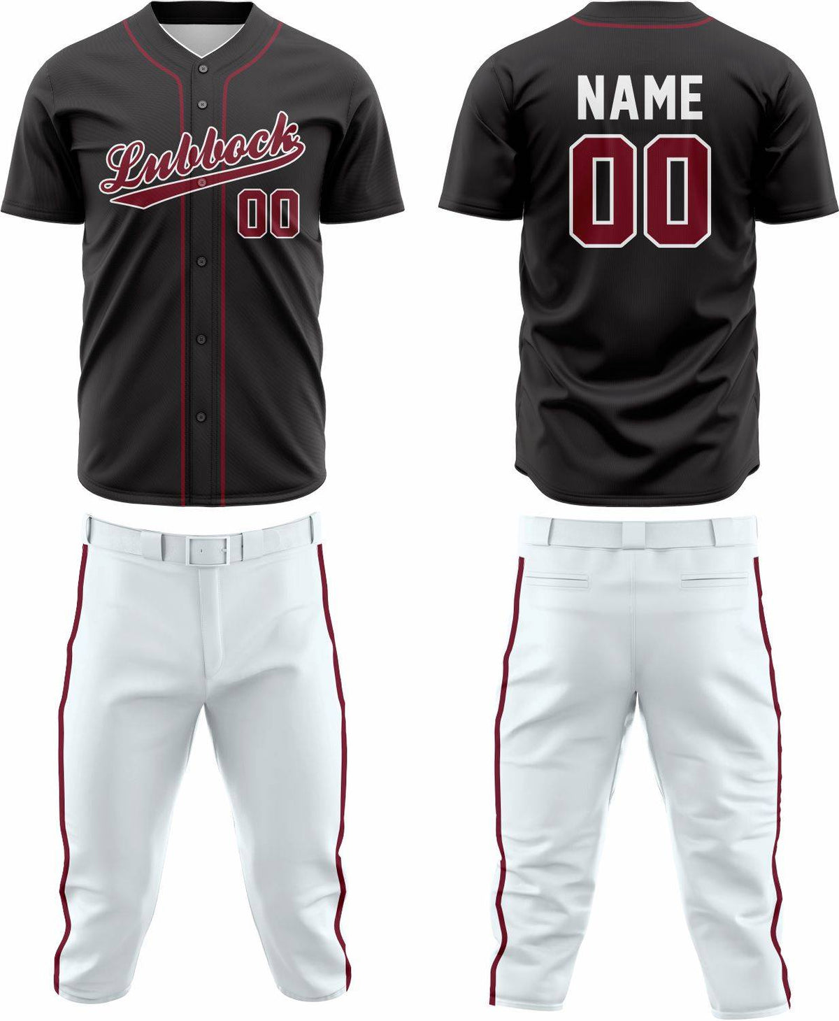 Baseball Team Uniform 61 – Custom & Breathable Performance Wear