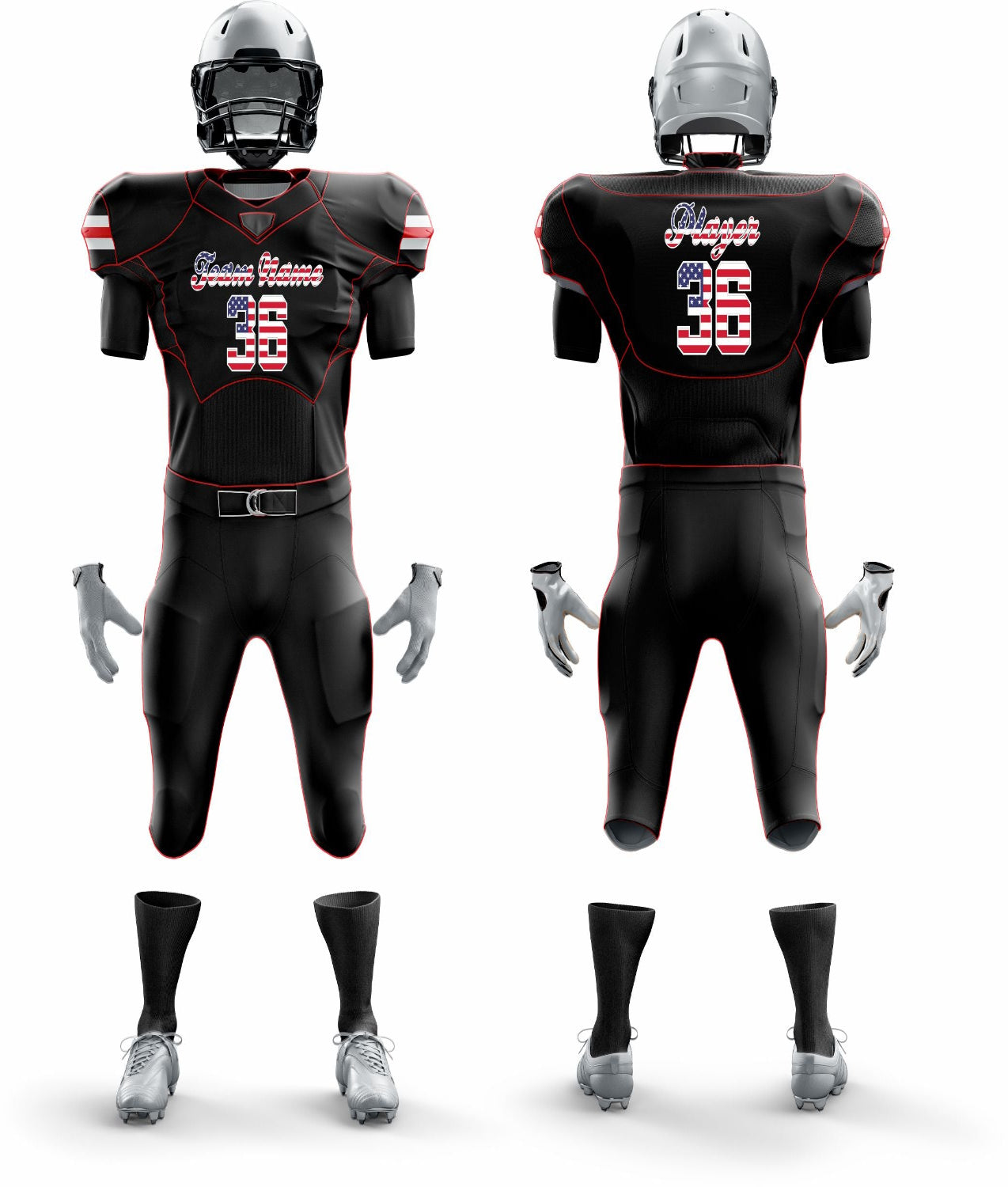 American Football Clothing 17 - Premium Gear for Performance and Style - Team Concept Sports