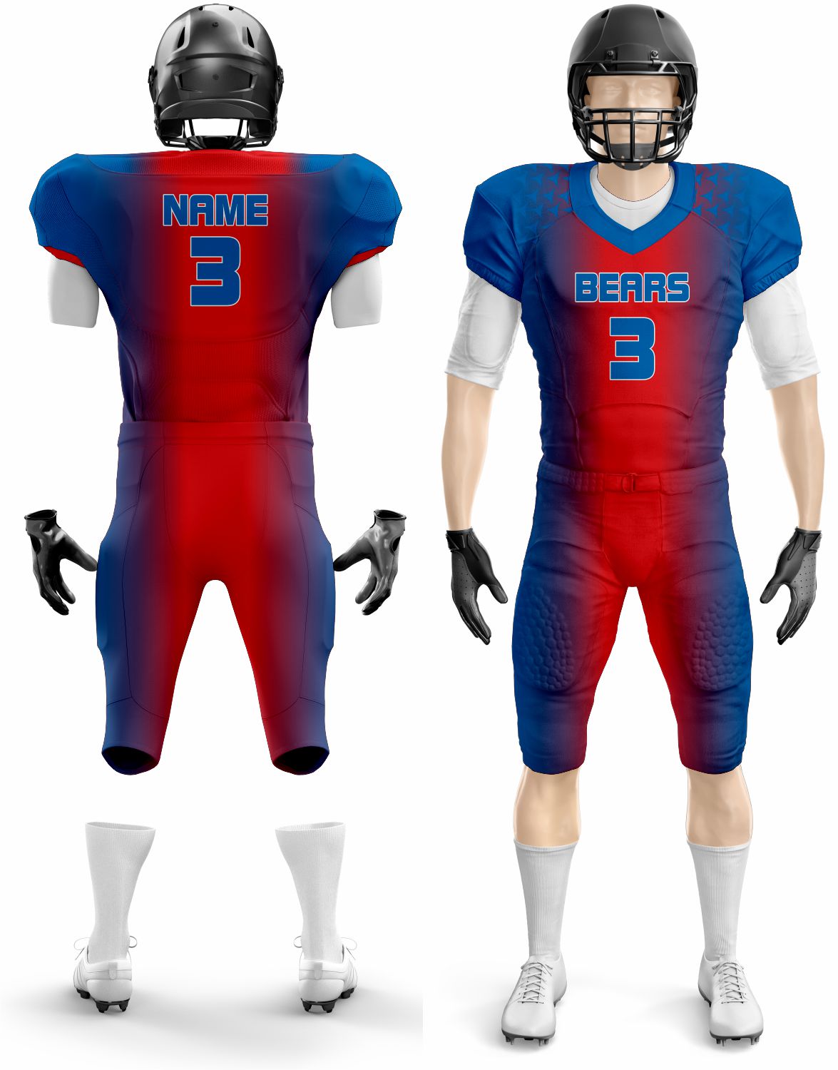 American Football Clothing 3 - Premium Gear for Performance and Style - Team Concept Sports