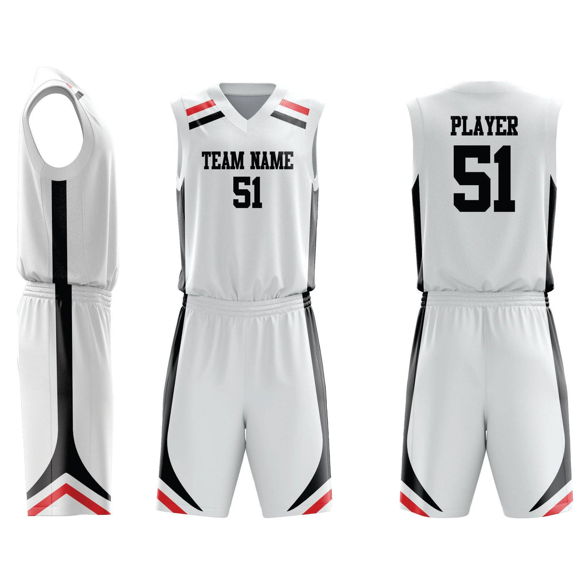Custom Basketball Uniform 75 – Premium Team Jerseys & Shorts