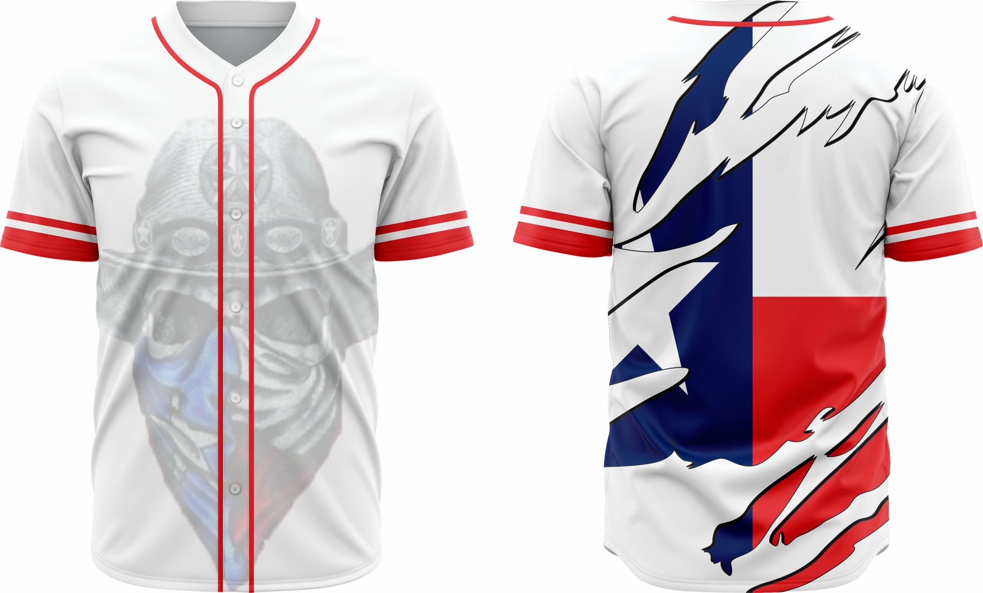 Baseball Jersey 10 – Customizable Name & Number | Breathable & Comfortable Sportswear - Team Concept Sports