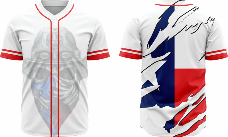 Baseball Jersey 10 – Customizable Name & Number | Breathable & Comfortable Sportswear - Team Concept Sports