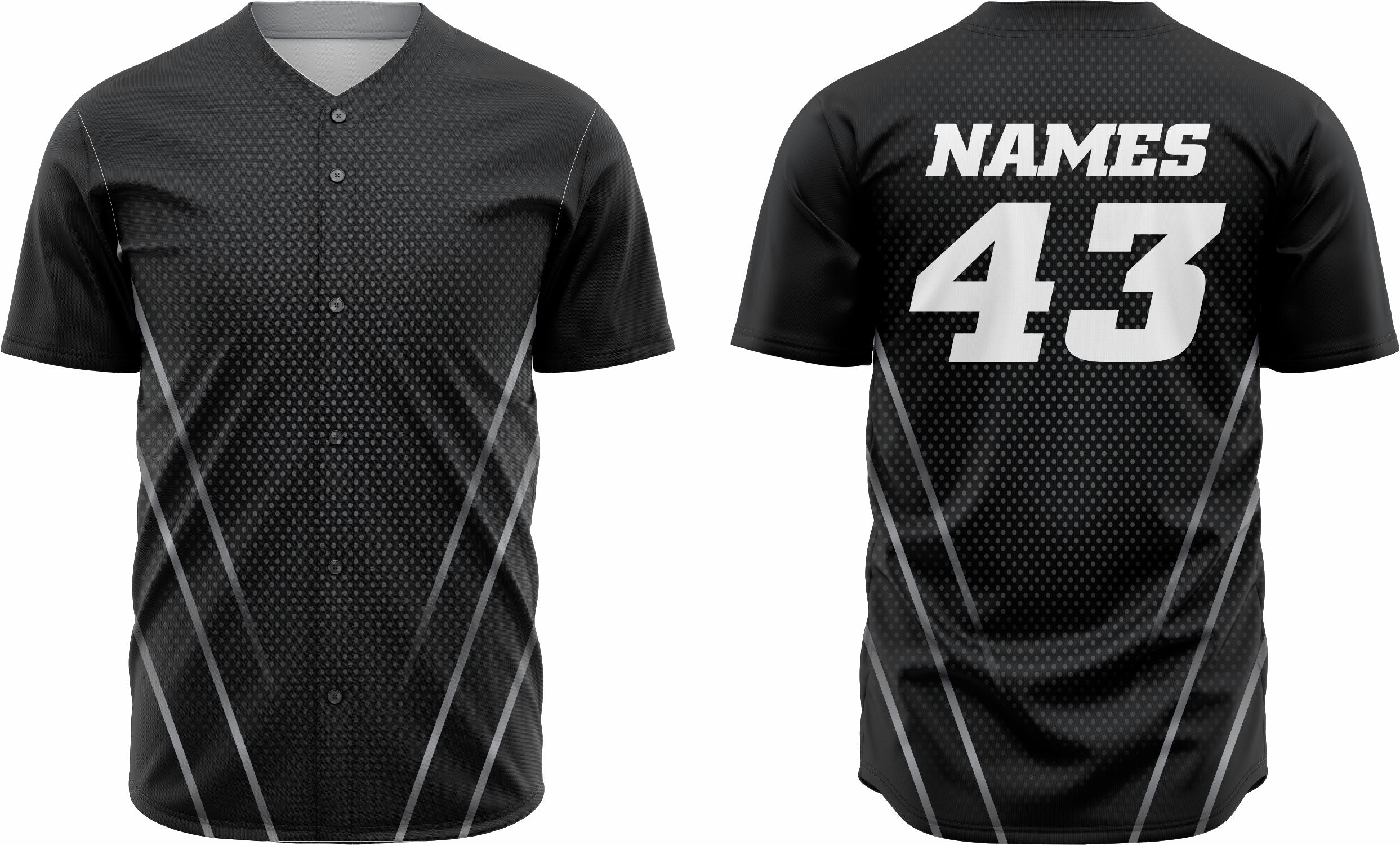 Baseball Jersey 14 – Customizable Name & Number | Breathable & Comfortable Sportswear - Team Concept Sports