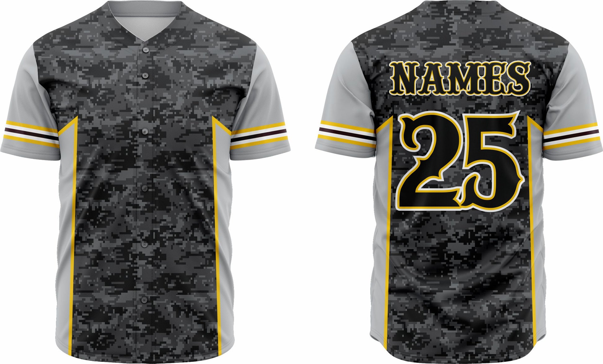 Baseball Jersey 15 – Customizable Name & Number | Breathable & Comfortable Sportswear - Team Concept Sports