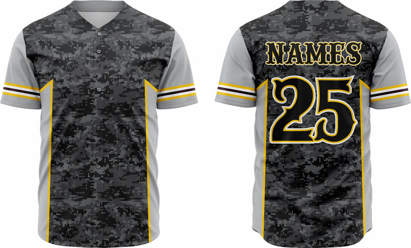Baseball Jersey 15 – Customizable Name & Number | Breathable & Comfortable Sportswear - Team Concept Sports