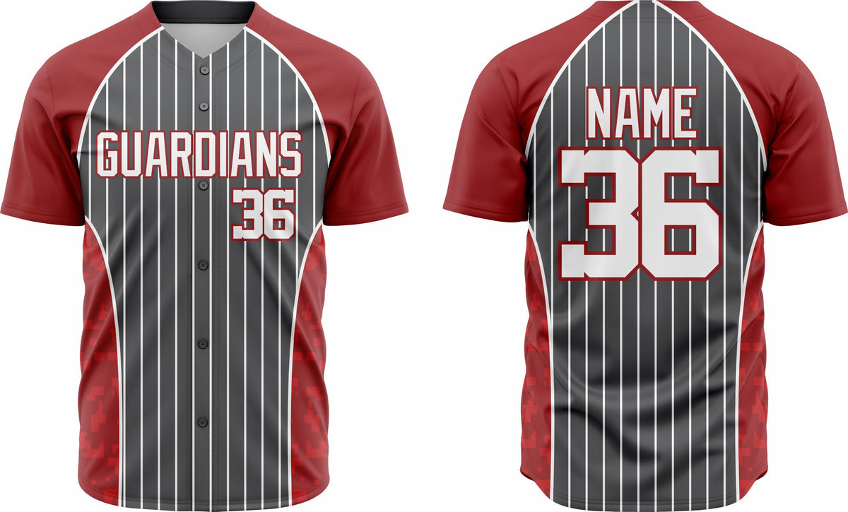 Baseball Jersey 27 – Customizable Name & Number | Breathable & Comfortable Sportswear - Team Concept Sports