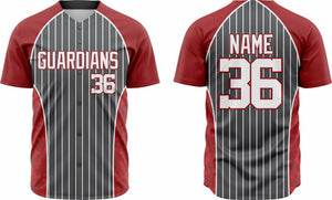 Baseball Jersey 27 – Customizable Name & Number | Breathable & Comfortable Sportswear - Team Concept Sports