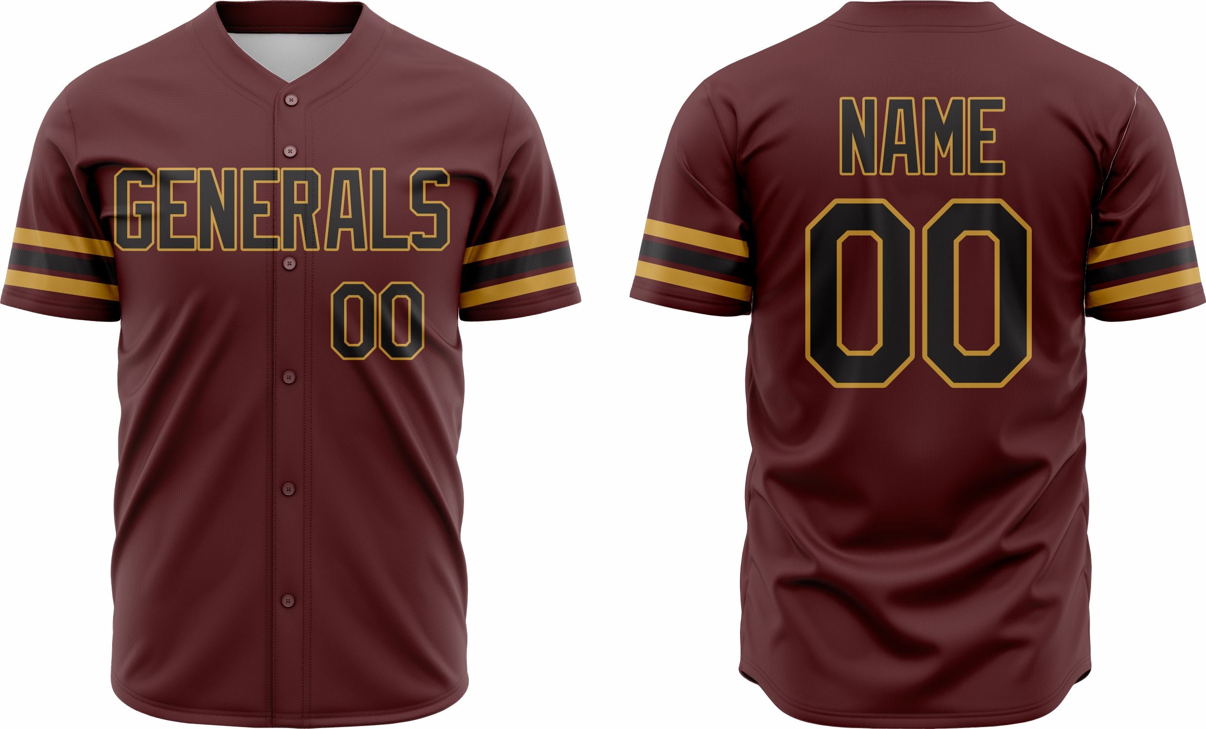 Baseball Jersey 31 – Customizable Name & Number | Breathable & Comfortable Sportswear - Team Concept Sports