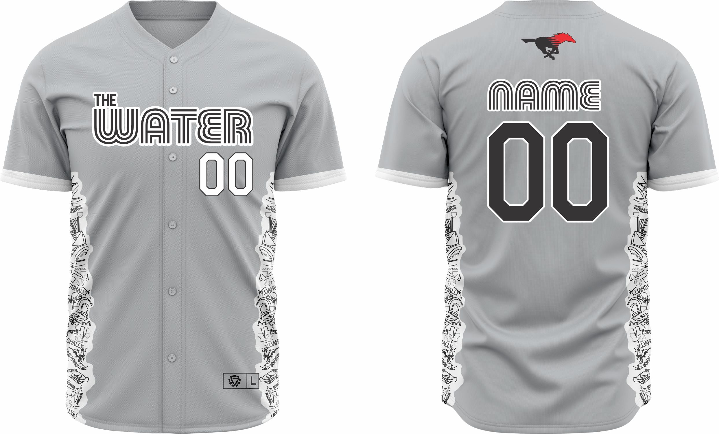 Baseball Jersey 37 – Customizable Name & Number | Breathable & Comfortable Sportswear - Team Concept Sports