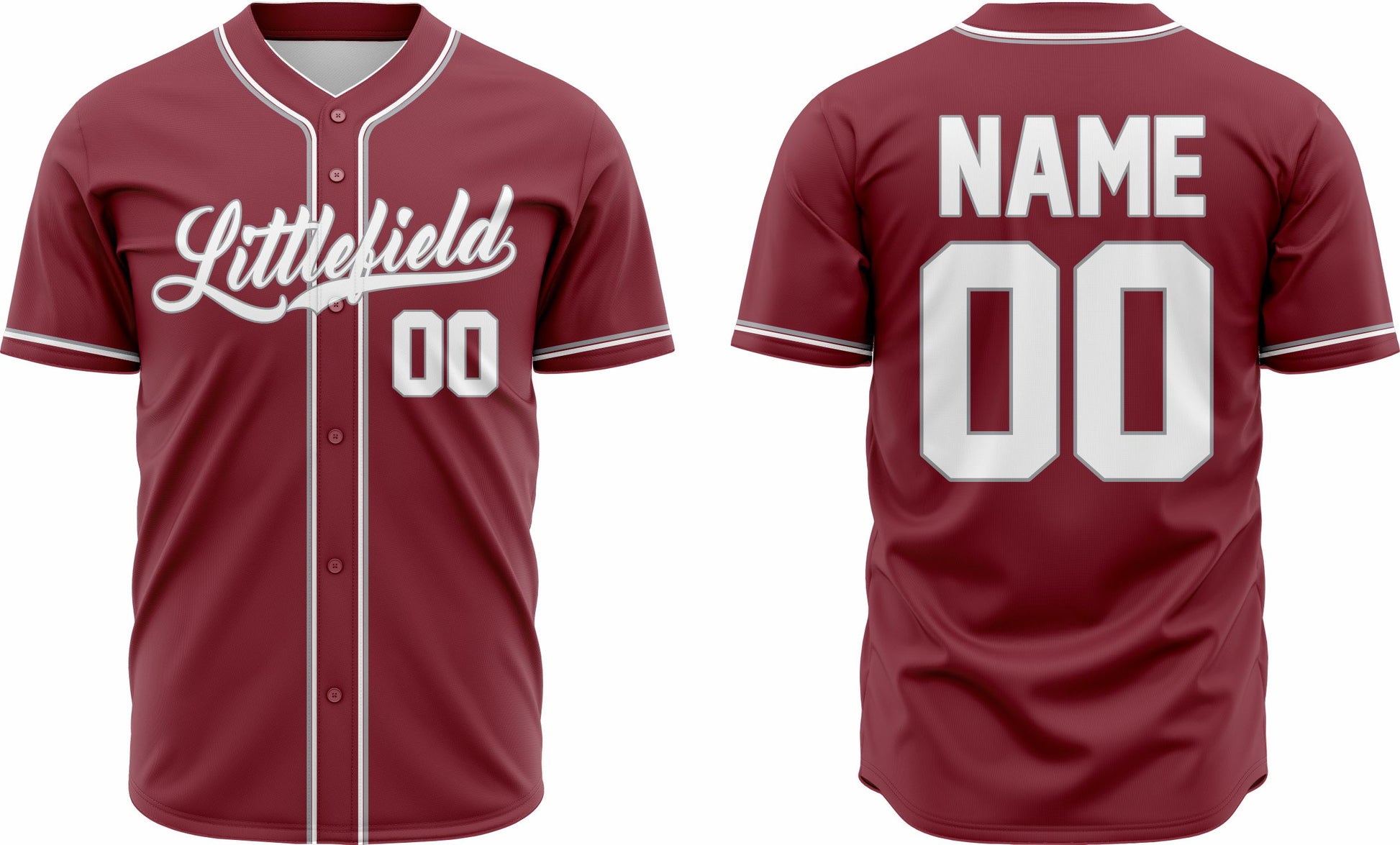 Baseball Jersey 40 – Customizable Name & Number | Breathable & Comfortable Sportswear - Team Concept Sports