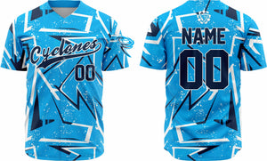 Baseball Jersey 43 – Customizable Name & Number | Breathable & Comfortable Sportswear - Team Concept Sports