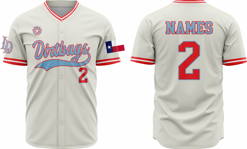 Baseball Jersey 46 – Customizable Name & Number | Breathable & Comfortable Sportswear - Team Concept Sports
