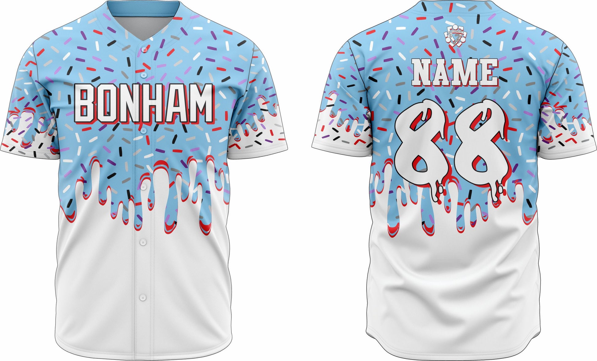 Baseball Jersey 47 – Customizable Name & Number | Breathable & Comfortable Sportswear - Team Concept Sports