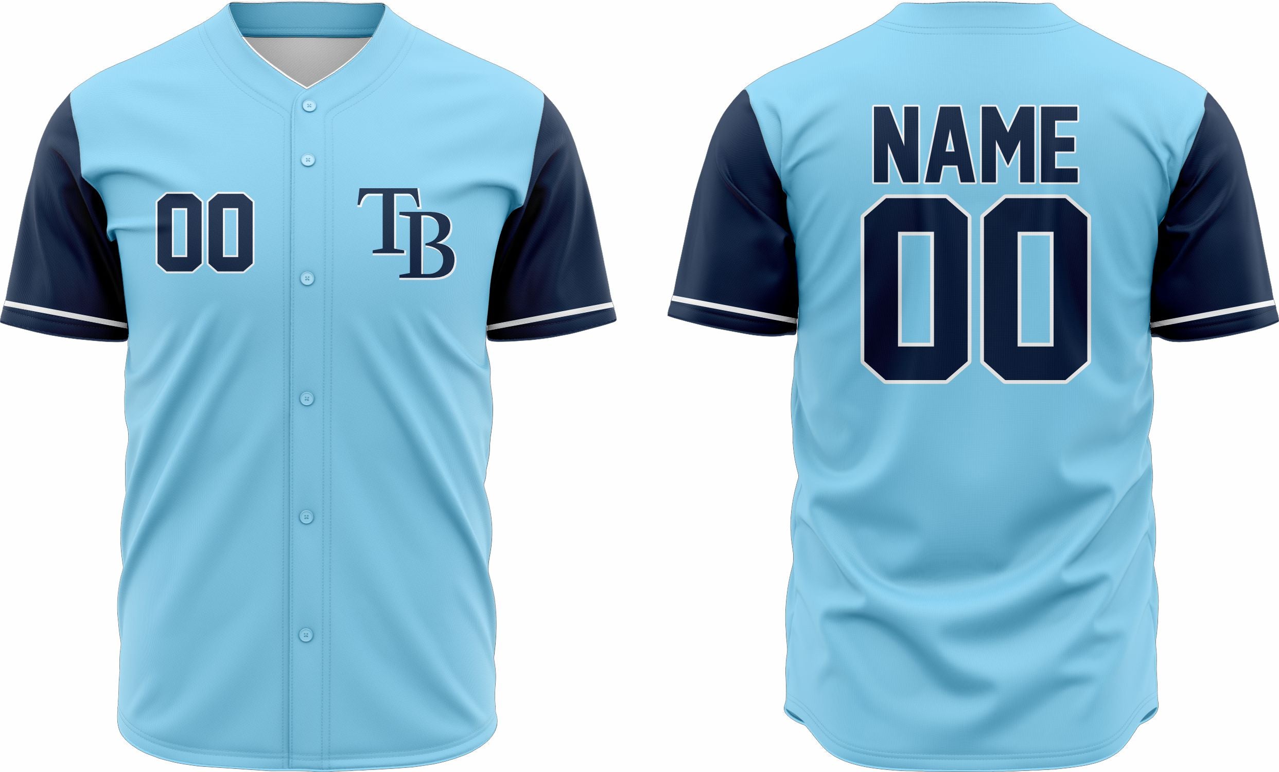 Baseball Jersey 50 – Customizable Name & Number | Breathable & Comfortable Sportswear - Team Concept Sports