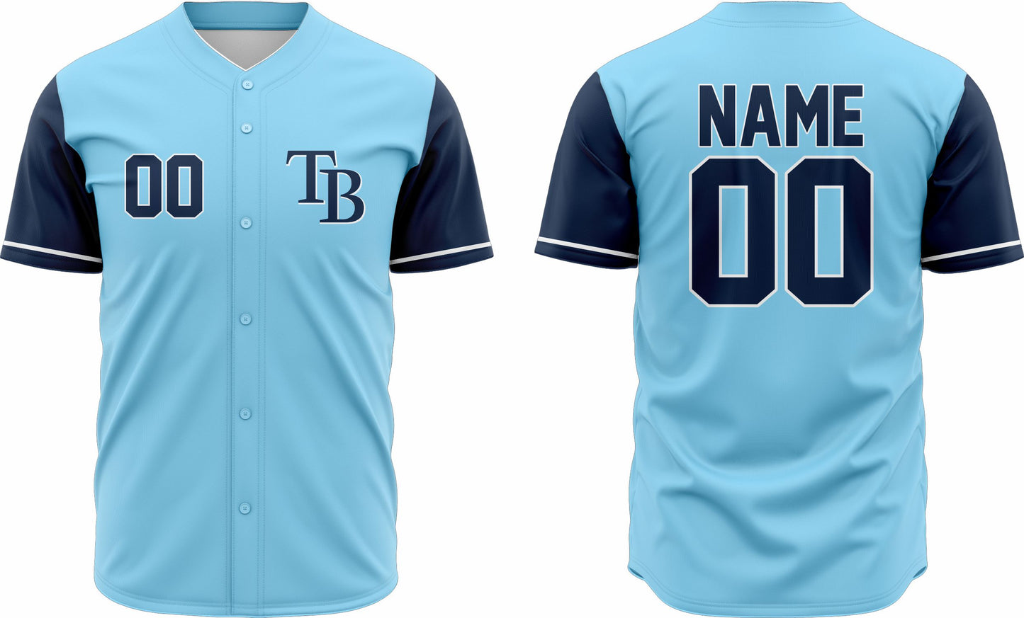 Baseball Jersey 50 – Customizable Name & Number | Breathable & Comfortable Sportswear - Team Concept Sports