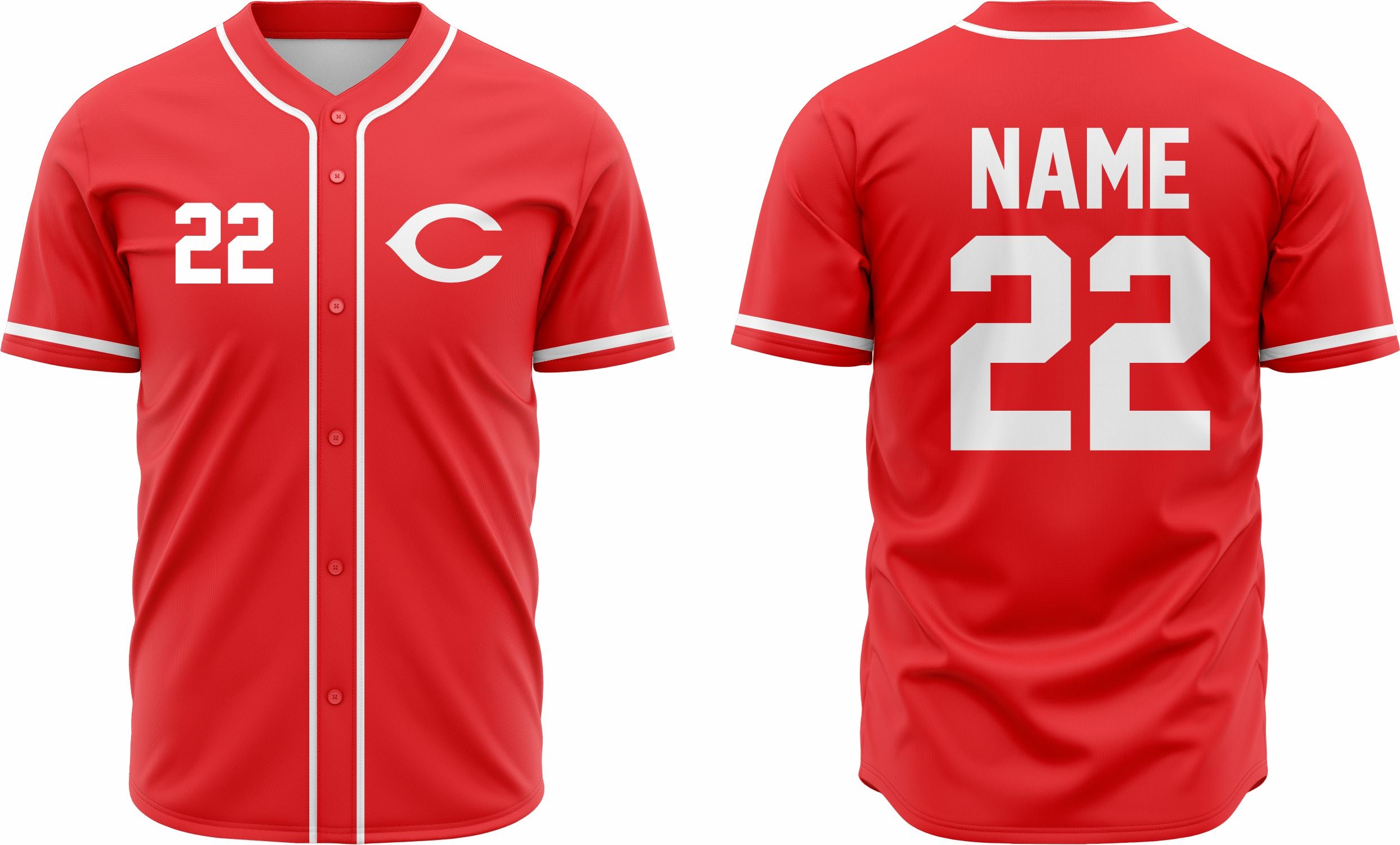Baseball Jersey 53 – Customizable Name & Number | Breathable & Comfortable Sportswear - Team Concept Sports