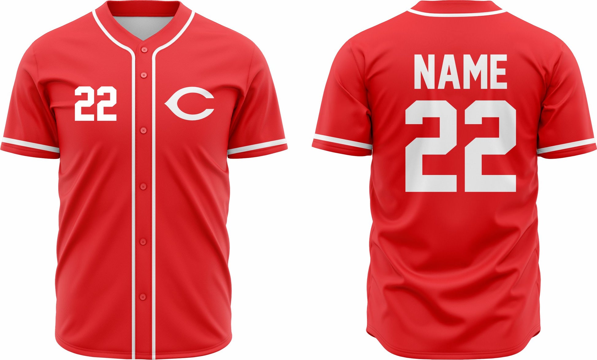 Baseball Jersey 53 – Customizable Name & Number | Breathable & Comfortable Sportswear - Team Concept Sports