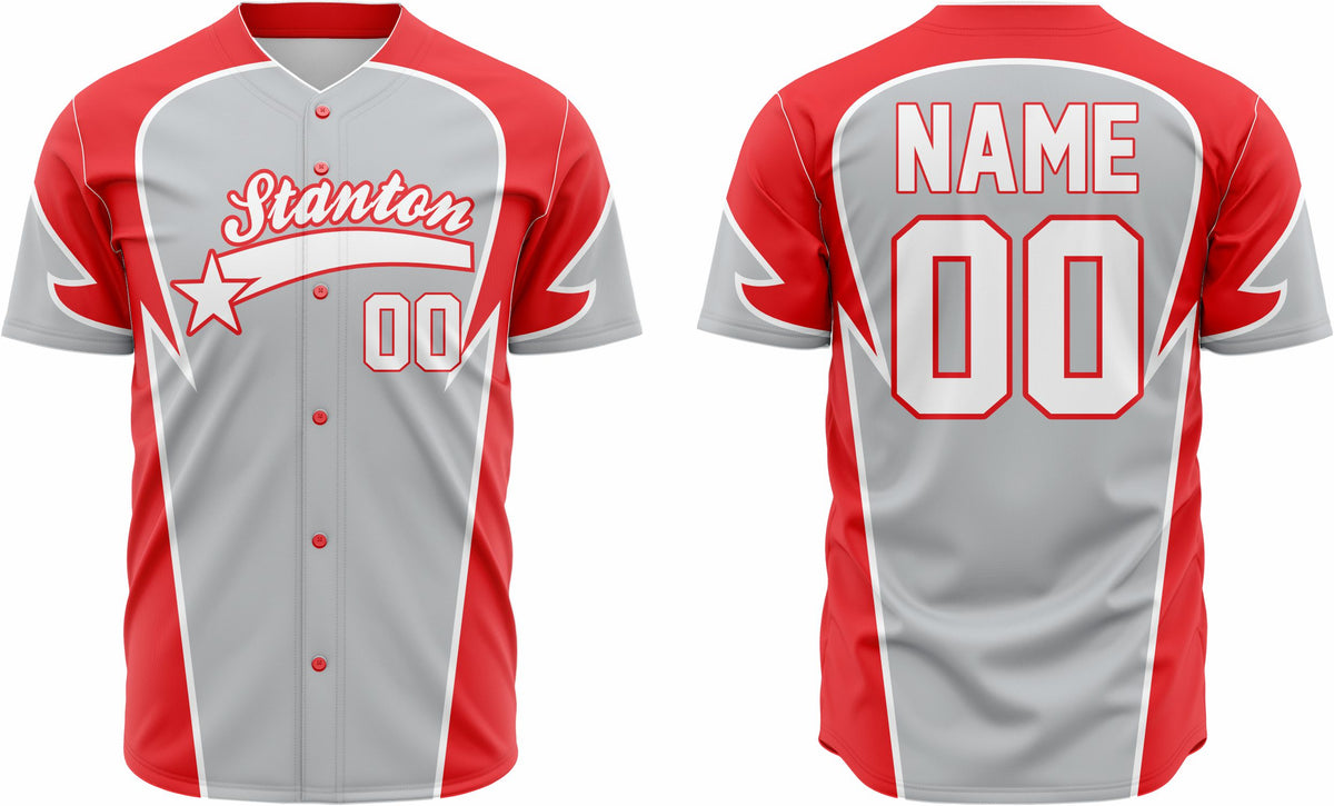 Baseball Jersey 56 – Customizable Name & Number | Breathable & Comfortable Sportswear - Team Concept Sports