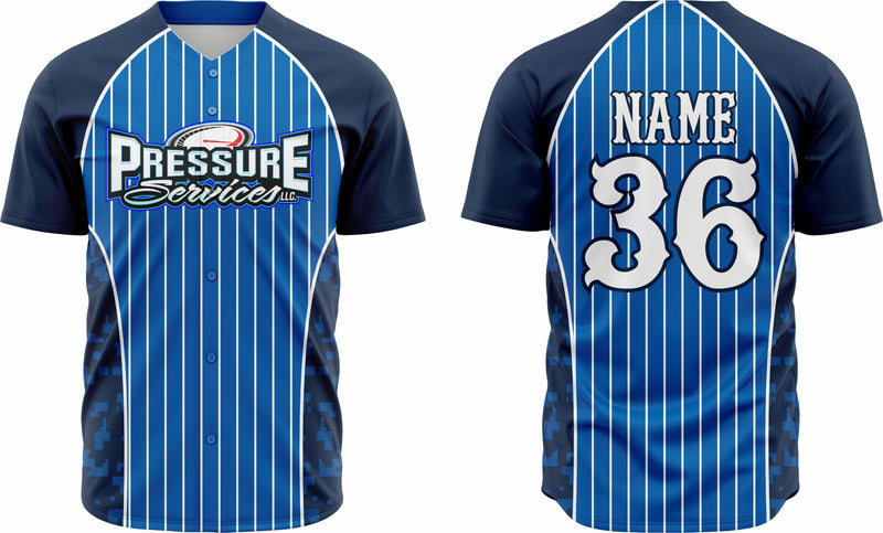 Baseball Jersey 61 – Customizable Name & Number | Breathable & Comfortable Sportswear - Team Concept Sports