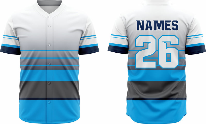 Baseball Jersey 7 – Customizable Name & Number | Breathable & Comfortable Sportswear - Team Concept Sports