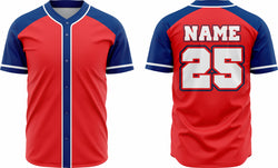 Baseball Jersey 8 – Customizable Name & Number | Breathable & Comfortable Sportswear - Team Concept Sports