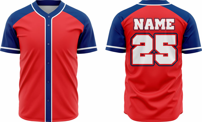Baseball Jersey 8 – Customizable Name & Number | Breathable & Comfortable Sportswear - Team Concept Sports