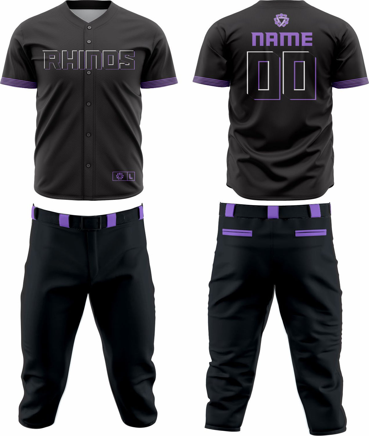 Baseball Team Uniform 1 – Custom & Breathable Performance Wear - Team Concept Sports