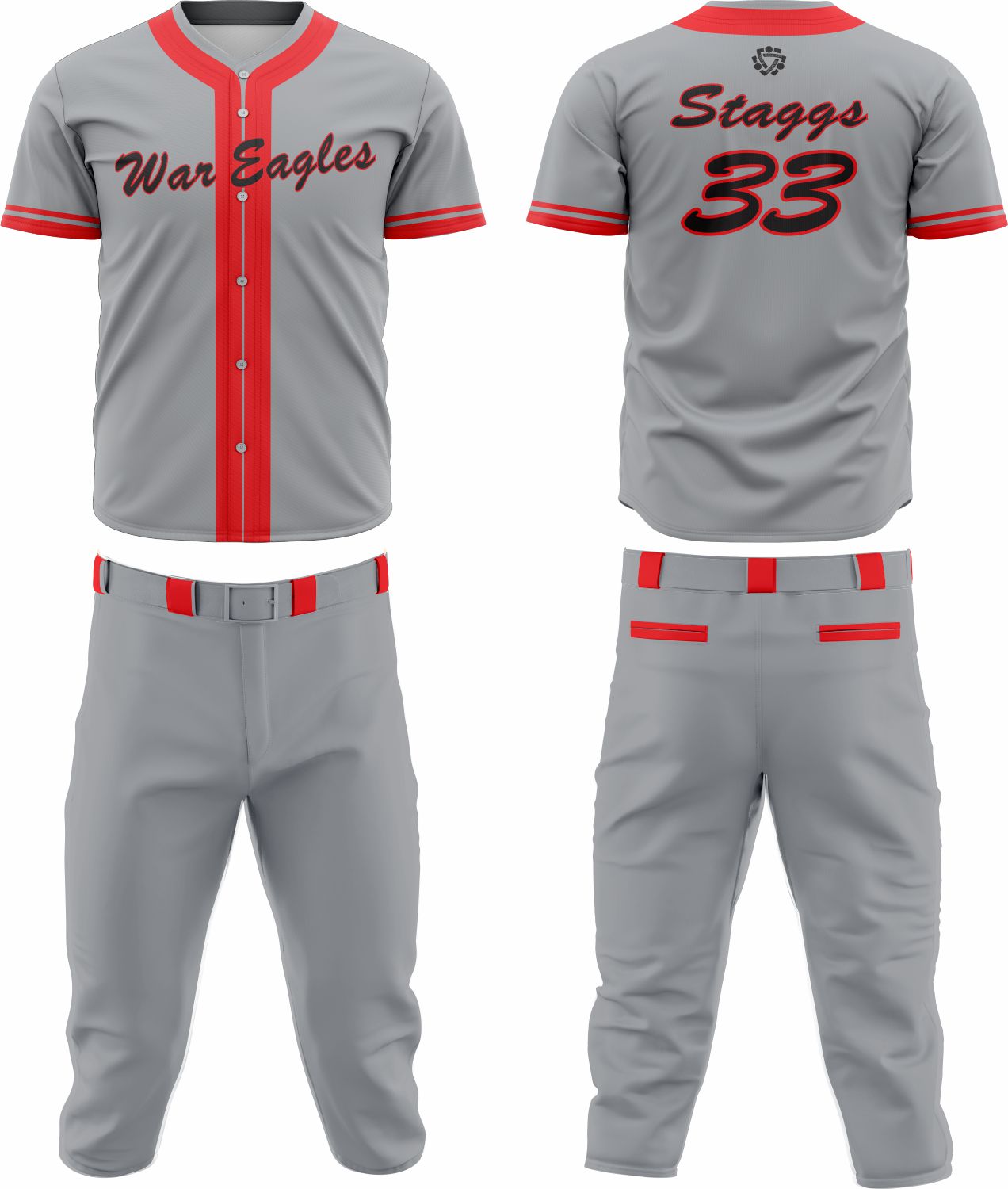 Baseball Team Uniform 10 – Custom & Breathable Performance Wear - Team Concept Sports