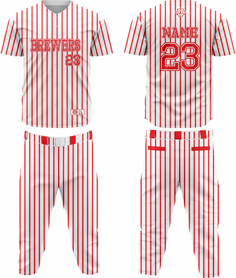 Baseball Team Uniform 13 – Custom & Breathable Performance Wear - Team Concept Sports