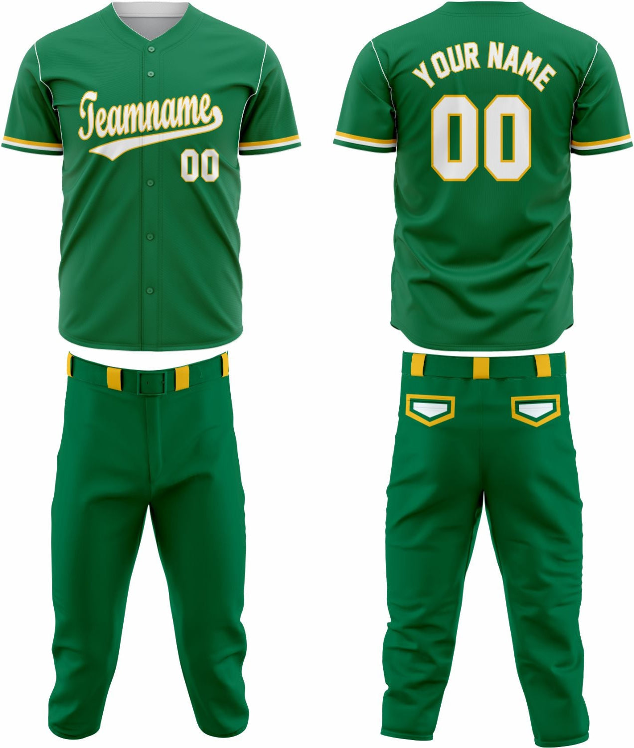 Baseball Team Uniform 14 – Custom & Breathable Performance Wear - Team Concept Sports