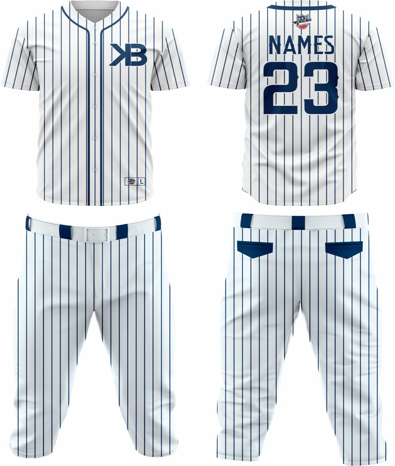 Baseball Team Uniform 15 – Custom & Breathable Performance Wear - Team Concept Sports