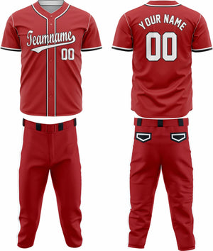 Baseball Team Uniform 2 – Custom & Breathable Performance Wear - Team Concept Sports