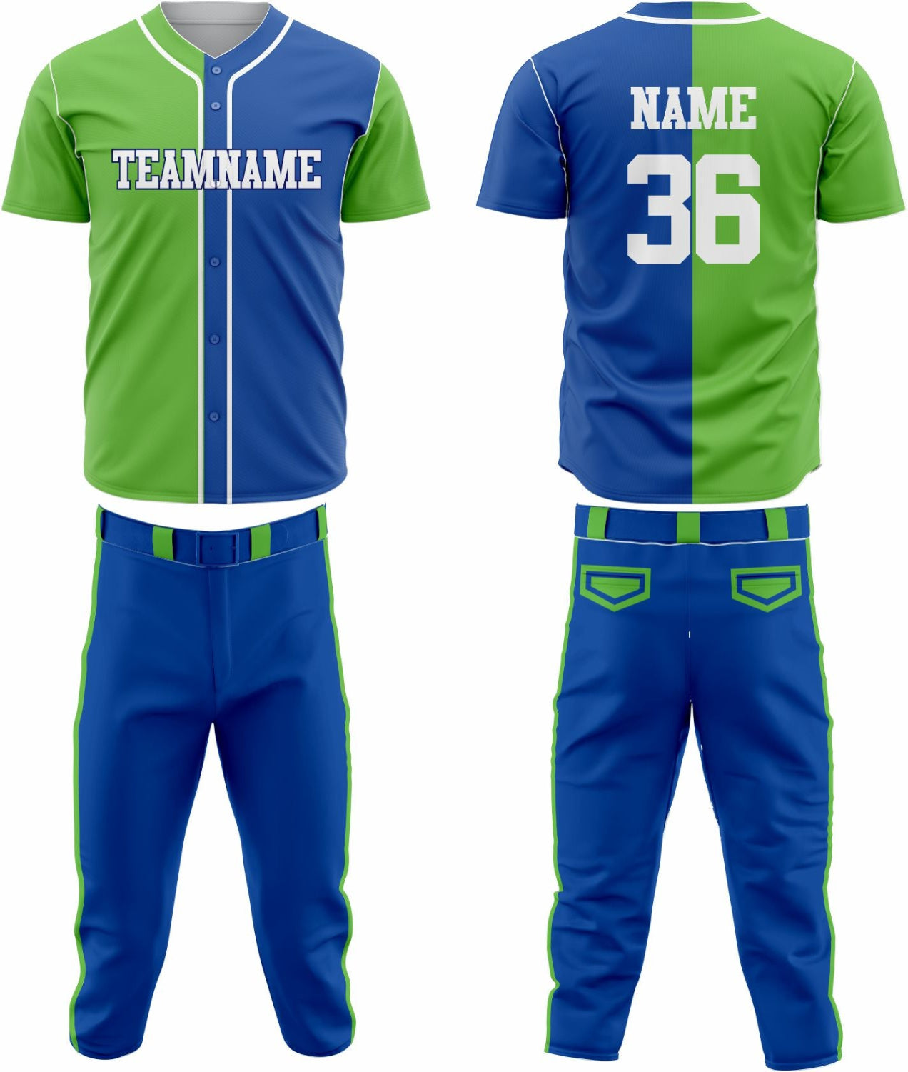 Baseball Team Uniform 20 – Custom & Breathable Performance Wear - Team Concept Sports