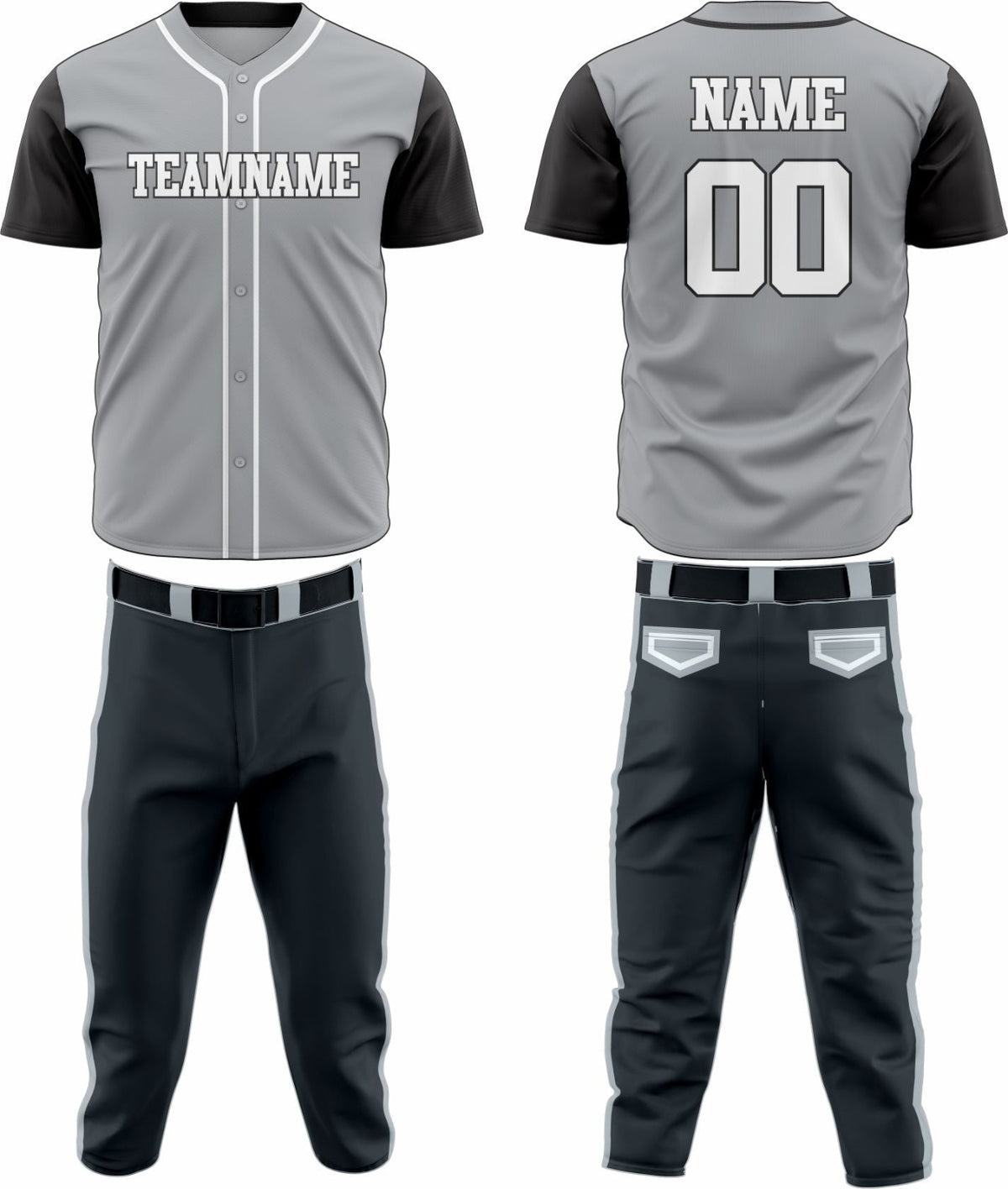 Baseball Team Uniform 21 – Custom & Breathable Performance Wear - Team Concept Sports