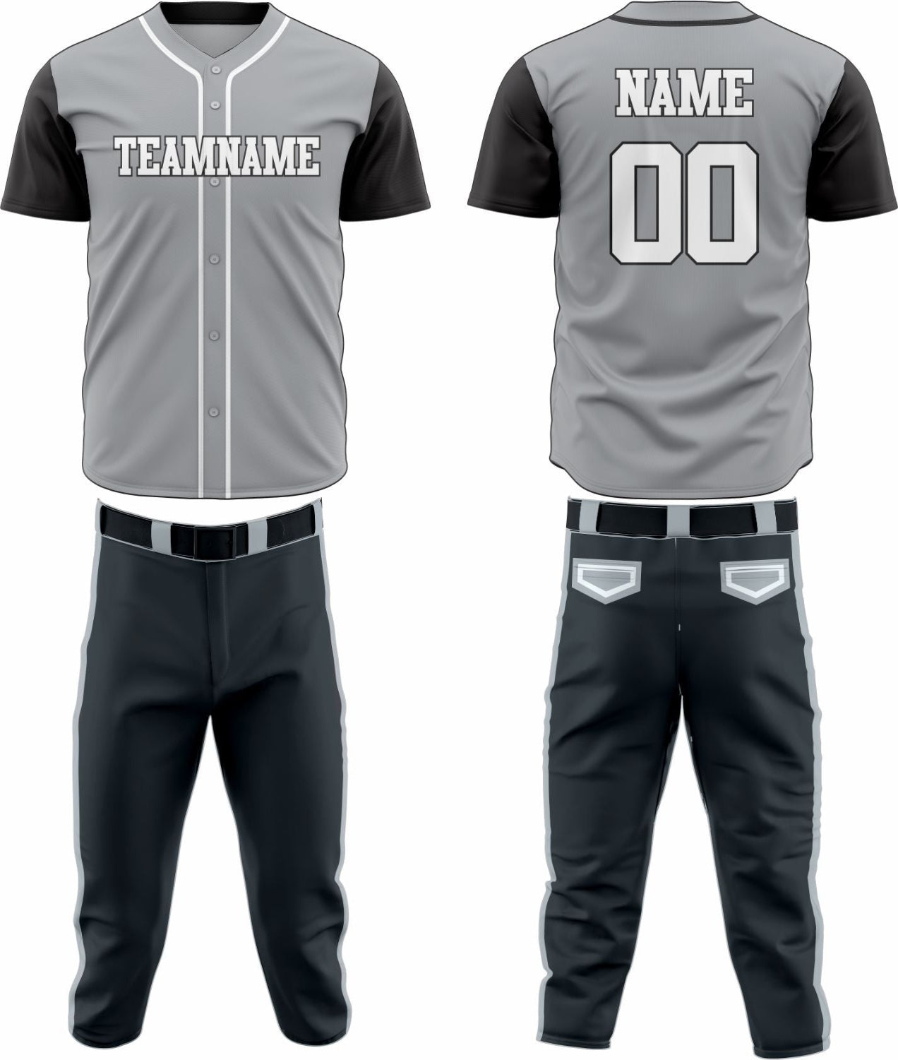 Baseball Team Uniform 21 – Custom & Breathable Performance Wear - Team Concept Sports