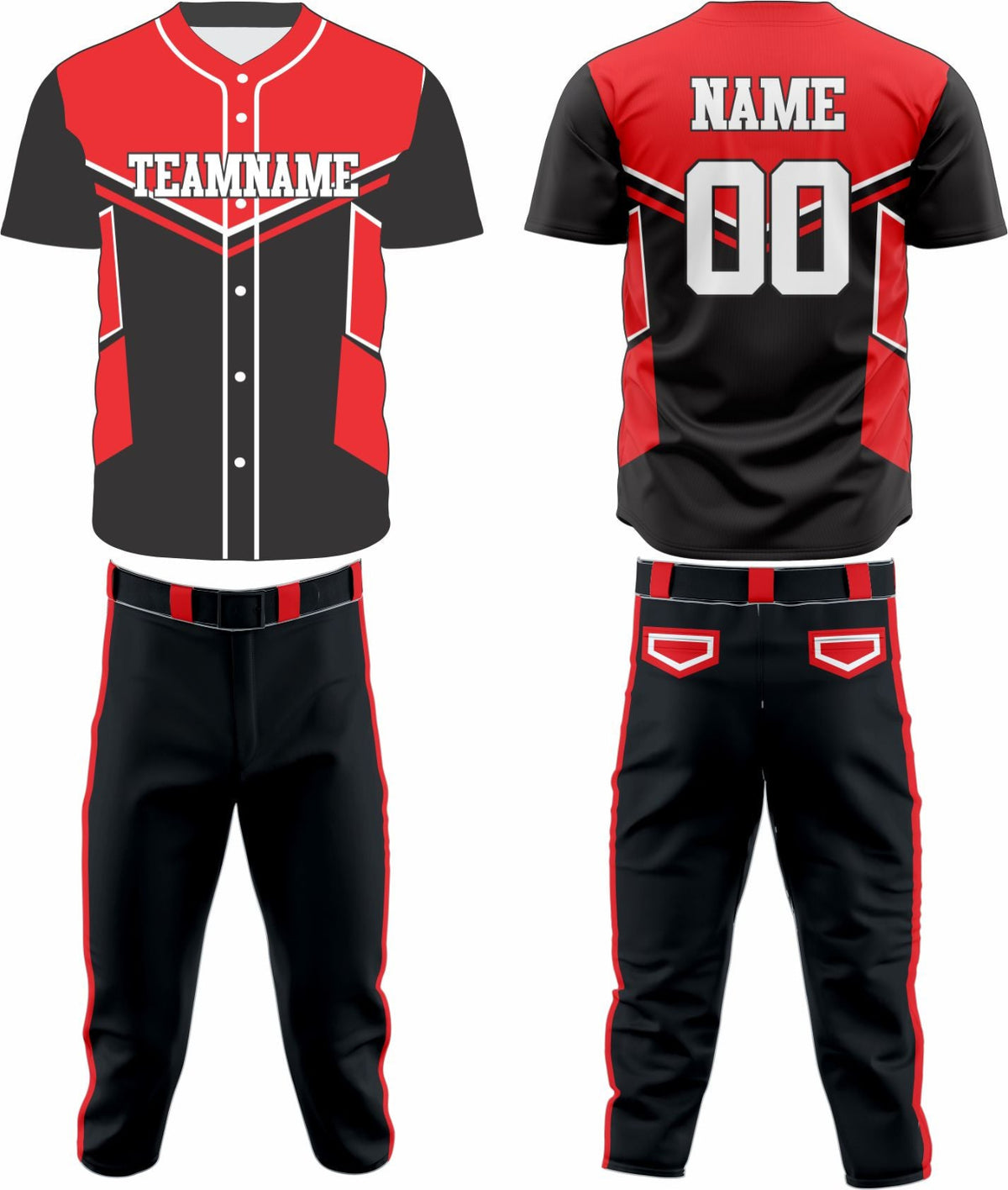 Baseball Team Uniform 23 – Custom & Breathable Performance Wear - Team Concept Sports