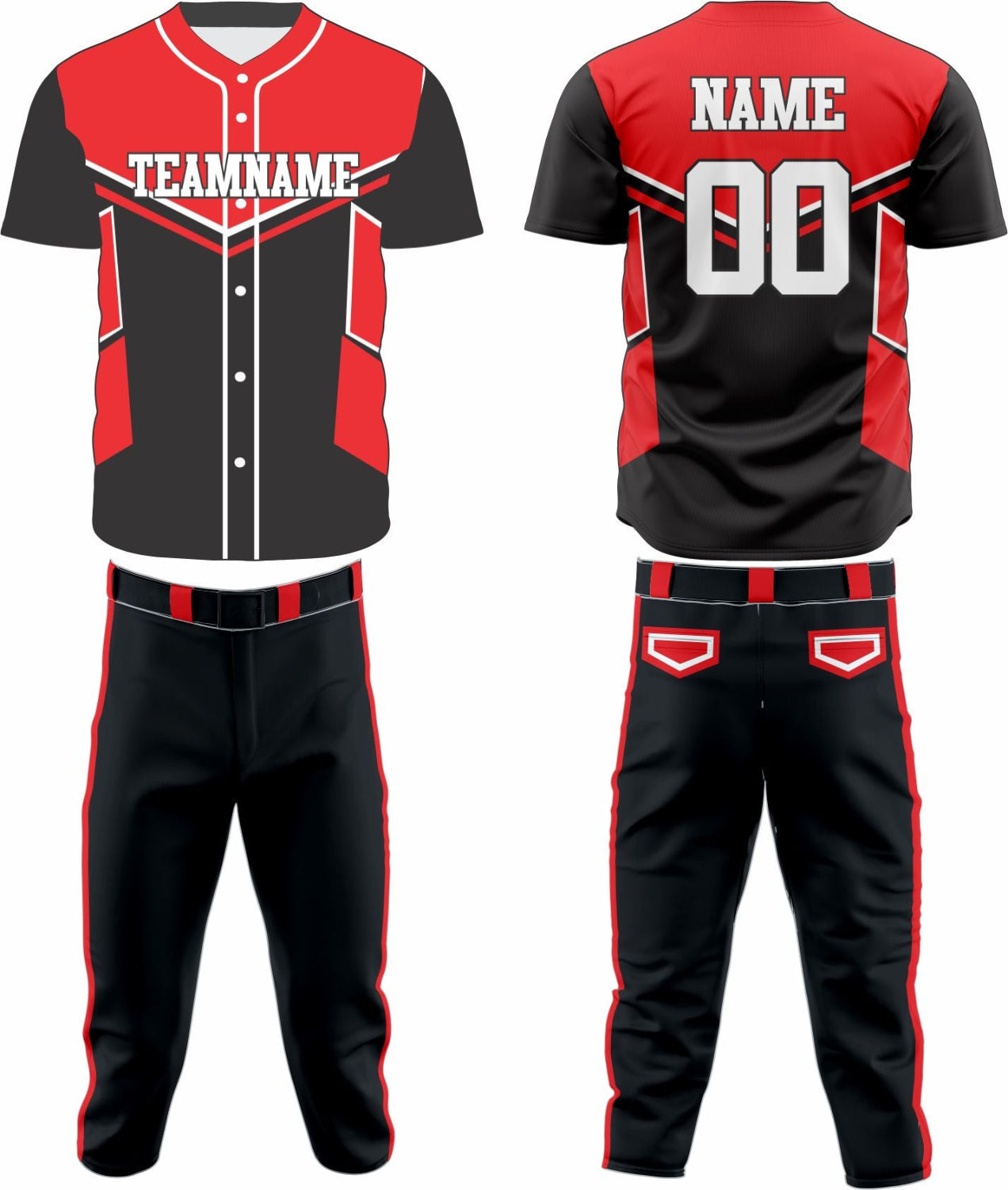 Baseball Team Uniform 23 – Custom & Breathable Performance Wear - Team Concept Sports