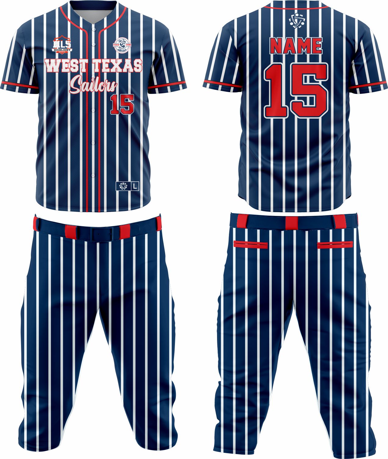 Baseball Team Uniform 24 – Custom & Breathable Performance Wear - Team Concept Sports