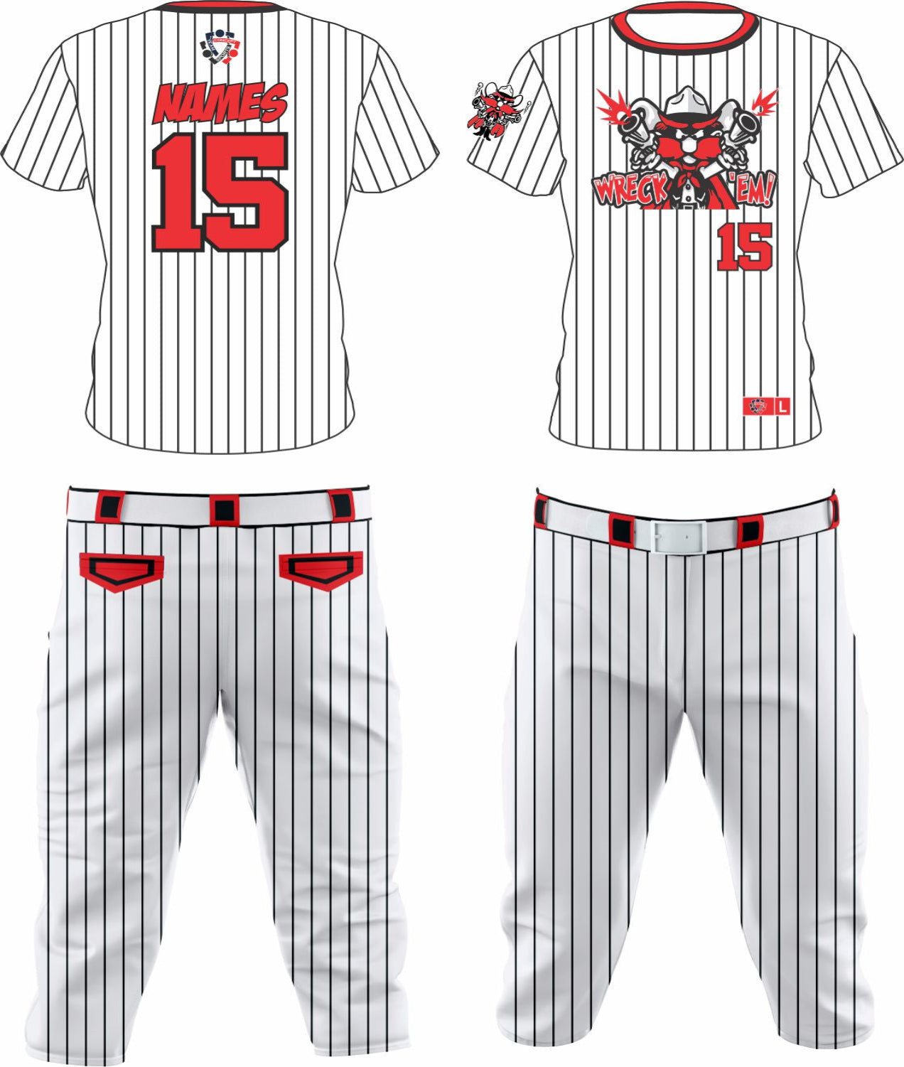 Baseball Team Uniform 29 – Custom & Breathable Performance Wear - Team Concept Sports