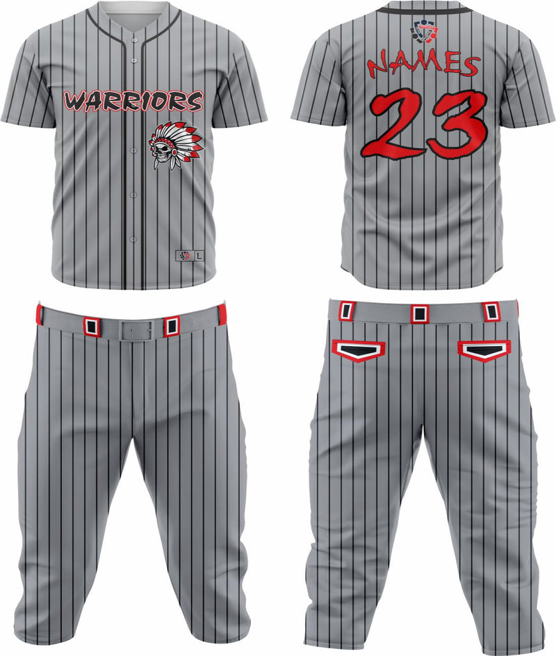 Baseball Team Uniform 3 – Custom & Breathable Performance Wear - Team Concept Sports