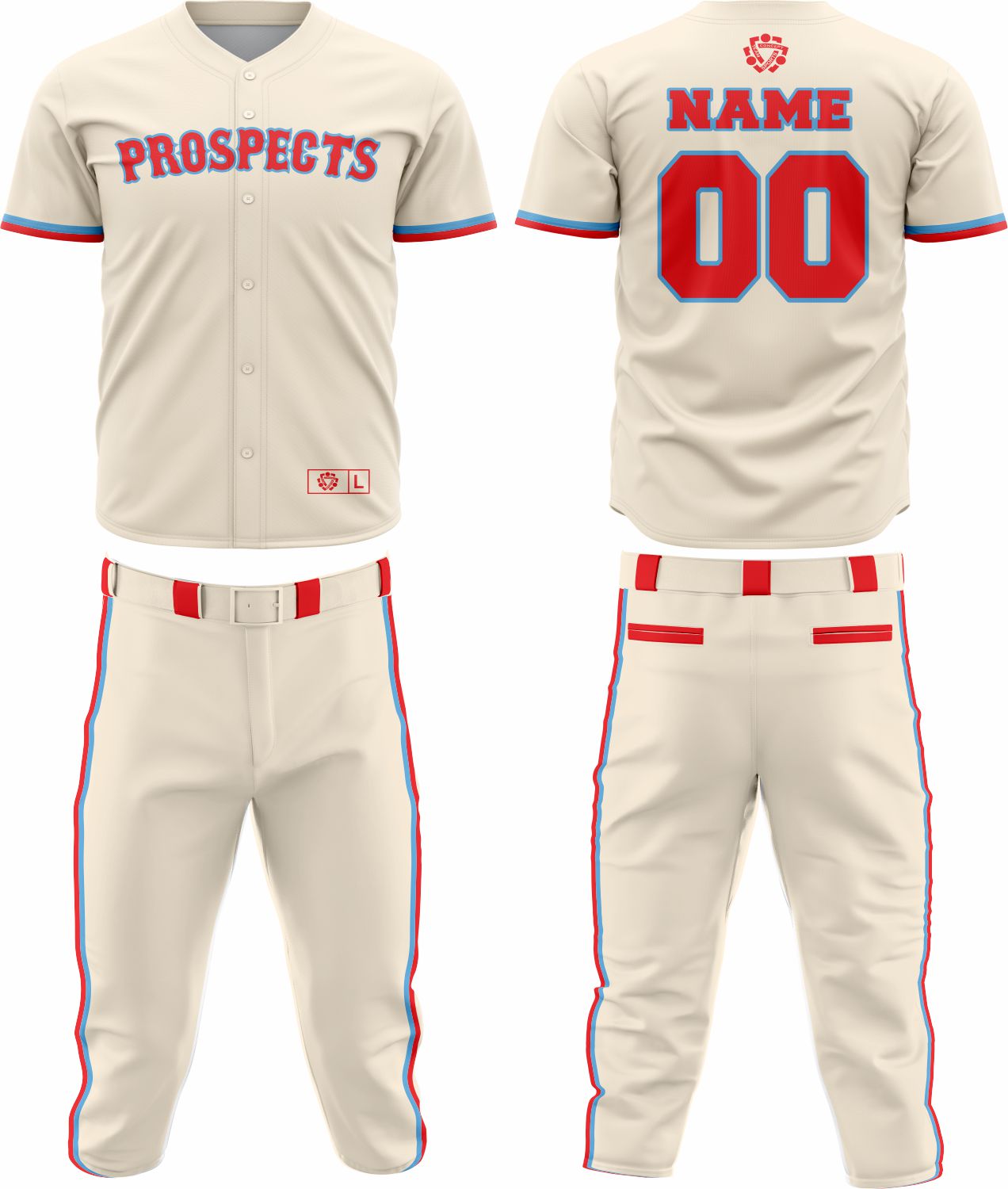 Baseball Team Uniform 30 – Custom & Breathable Performance Wear - Team Concept Sports