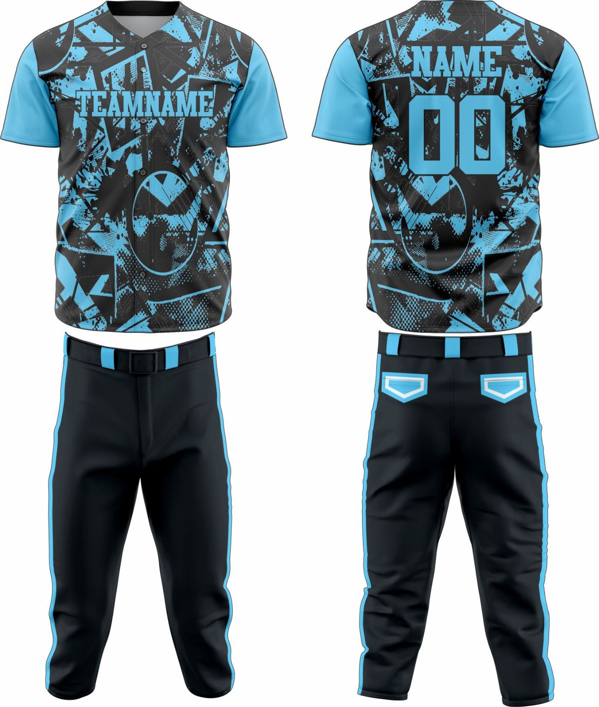 Baseball Team Uniform 34 – Custom & Breathable Performance Wear - Team Concept Sports