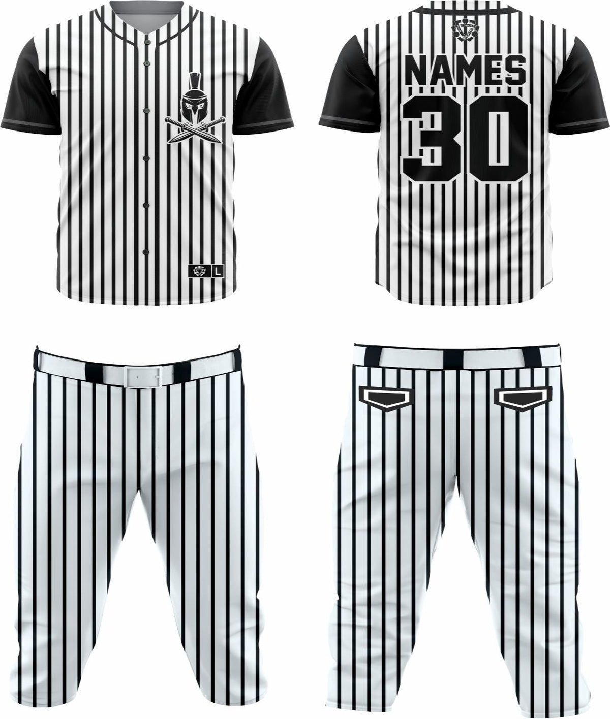 Baseball Team Uniform 35 – Custom & Breathable Performance Wear - Team Concept Sports